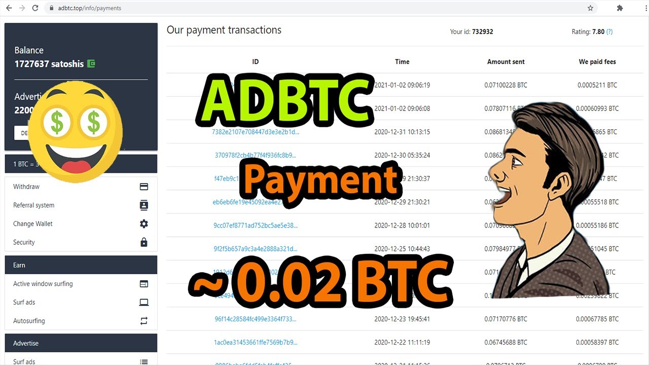 Earn Bitcoin 2021 - AdBTC - Scam or Legit? - Full review adBTC