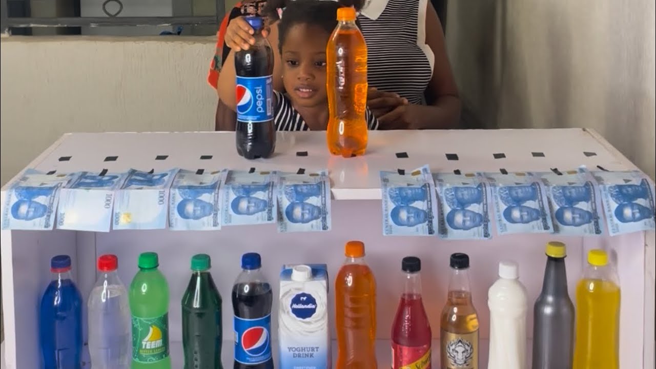 THE MOST WONDERFUL & ENTERTAINING FAMILY BOTTLE COLOR MATCHING CHALLENGE EVER- 