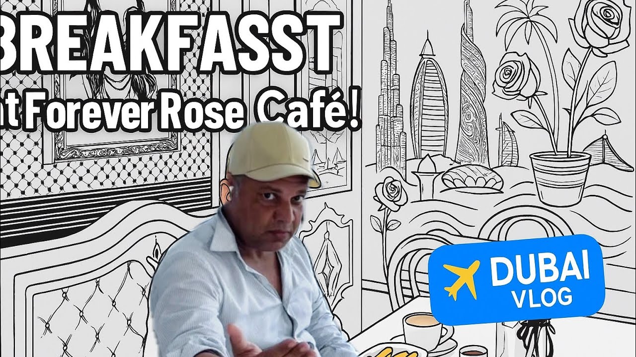 Breakfast 2D Art Café Experience in Dubai