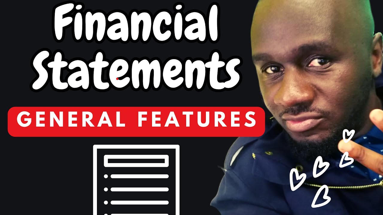 General features of financial statements under IAS 1