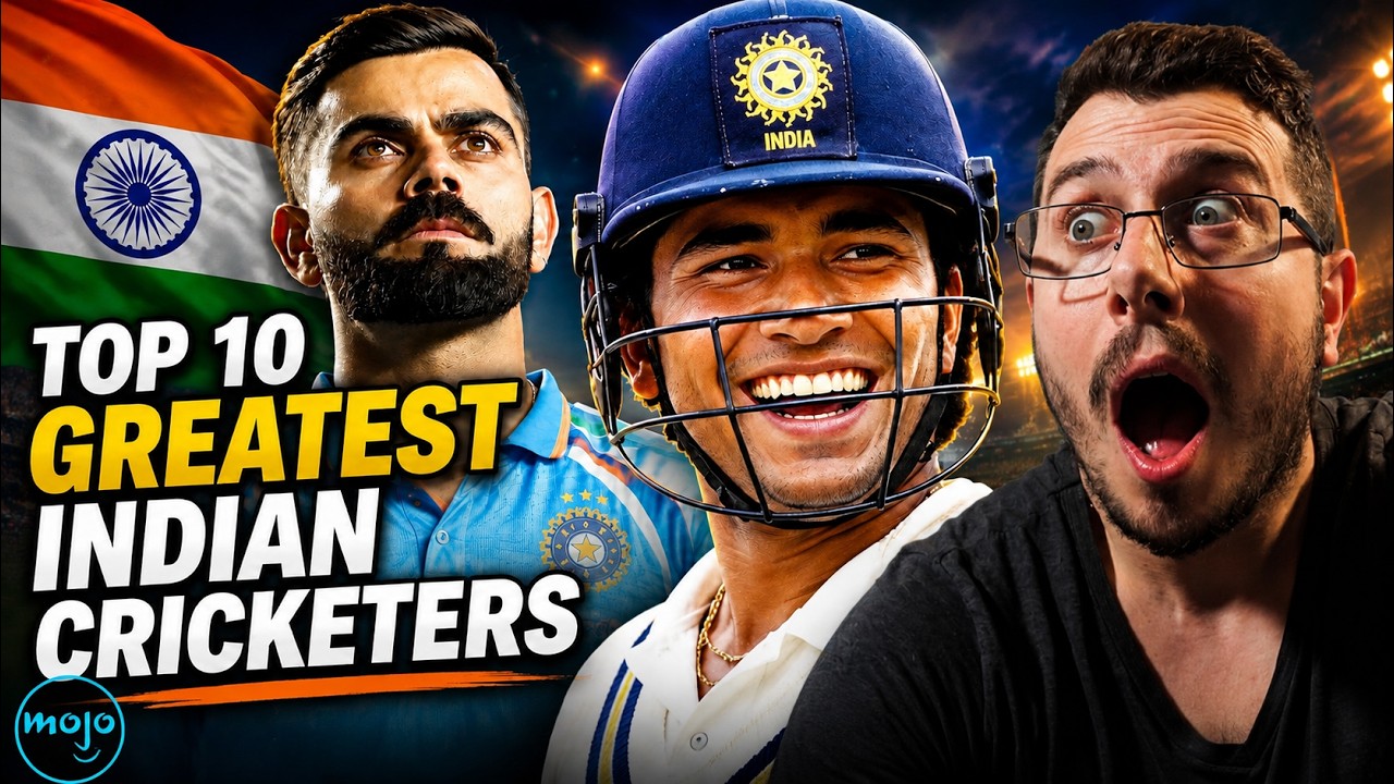 Reacting to the Top 10 Greatest Indian Cricketers 🇮🇳