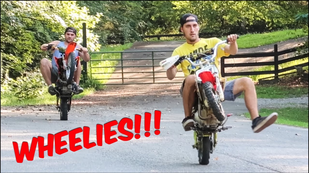 INSANE PIT BIKE STUNTS!