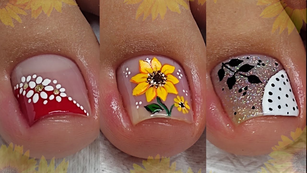 Hermosas IDEAS PARA DECORAR TUS UÑAS DE LOS PIES | #miarteentusuñas