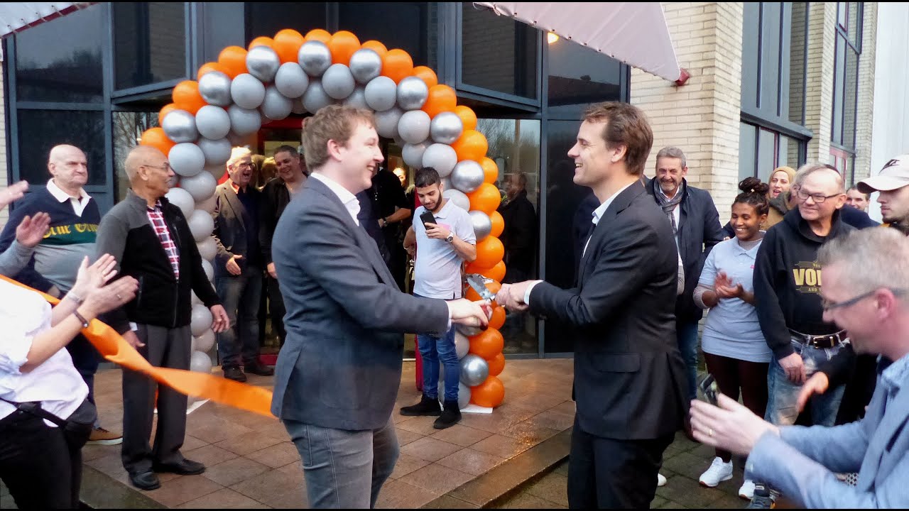 Wethouders Bal en Hamerslag openen nieuw onderkomen groenvoorziening Voorne-Putten Werkt / 2020