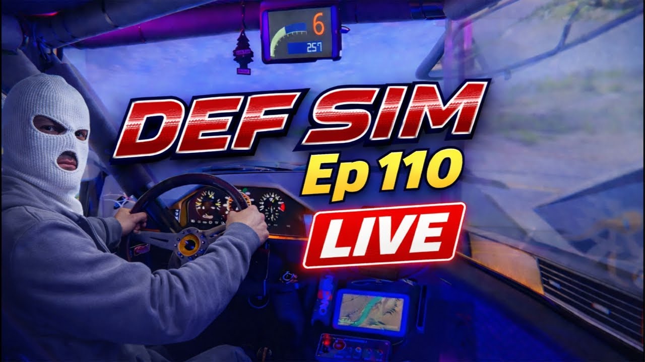 🚘 💨 Def Games Ultra Real Sim Rig|EP110 #forzahorizon5 #streamer #livestream