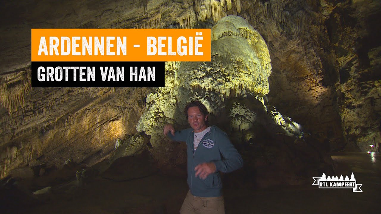 Grotten van Han I Ardennen Belgi&euml; tijdens kampeervakantie met RTL Kampeert