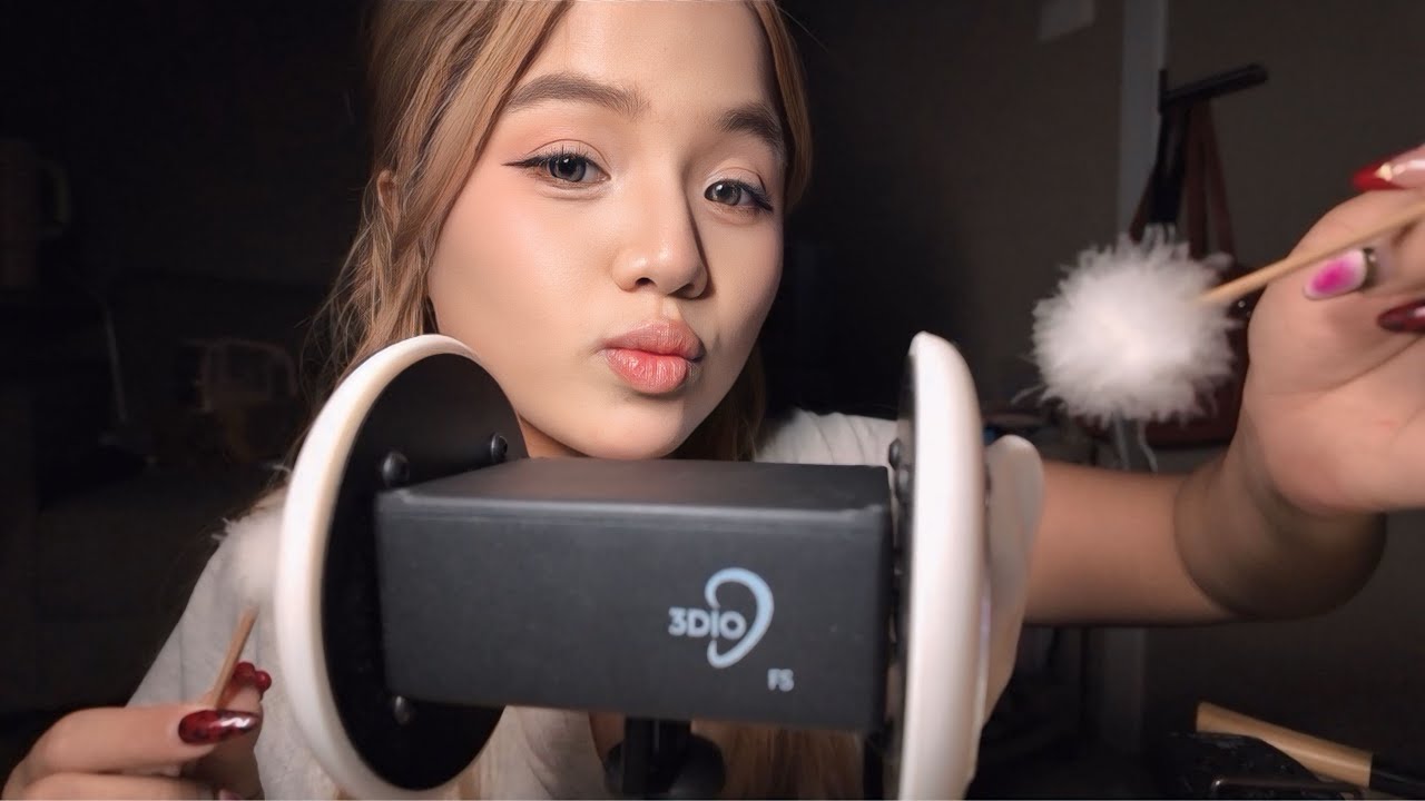 ASMR Ear Cleaning With 3dio Mic