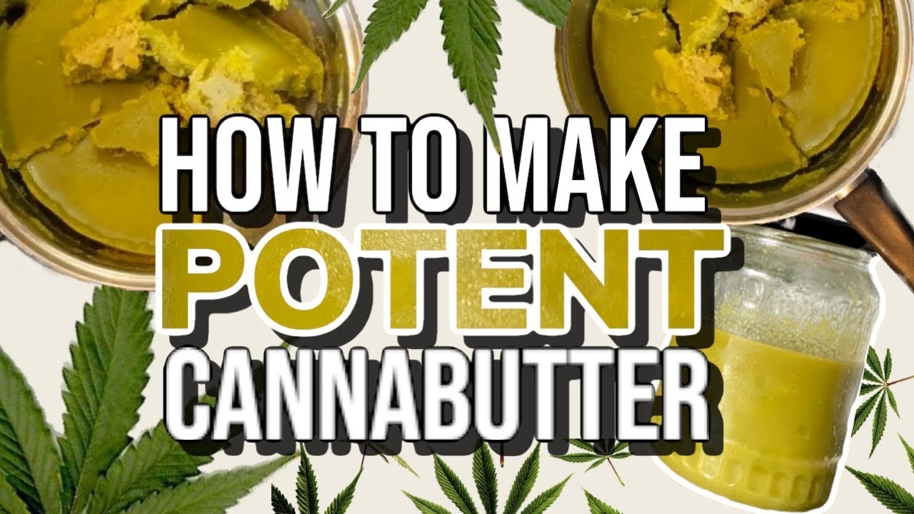 How to Make Simple Potent Cannabutter 2020 (rosin chips)