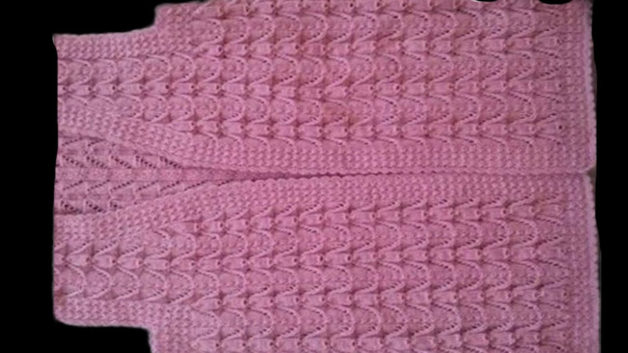 Ladies cardigan knitting design