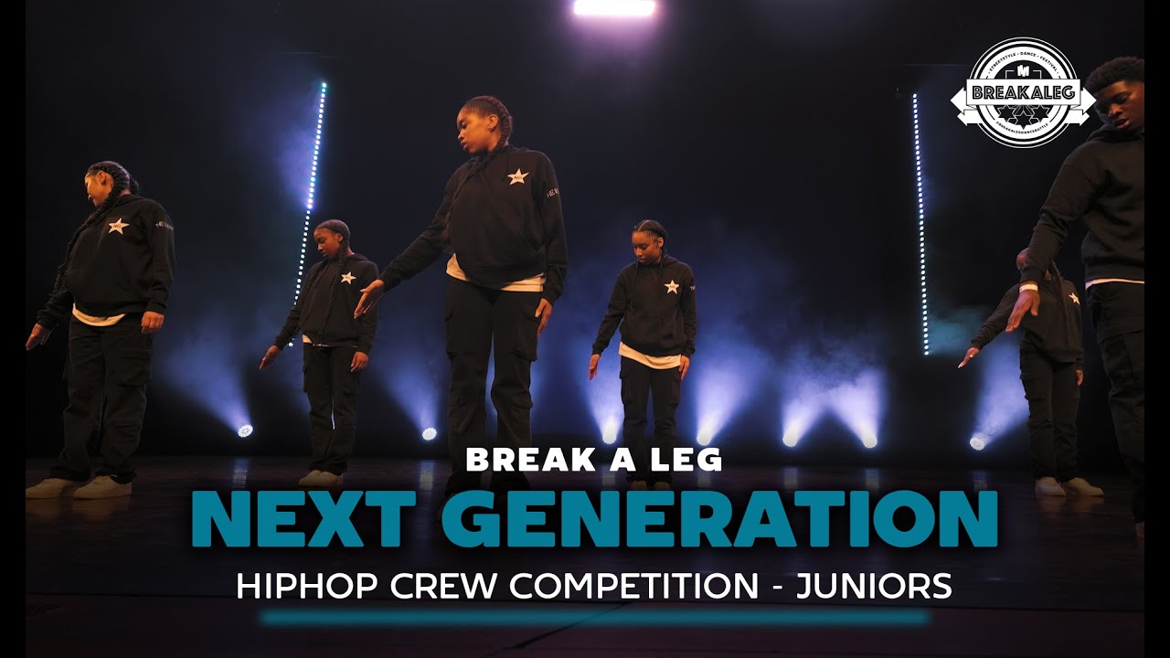 Next Generation | BREAK A LEG 2024 | Juniors | Meervaart | Hiphop Crew Competition