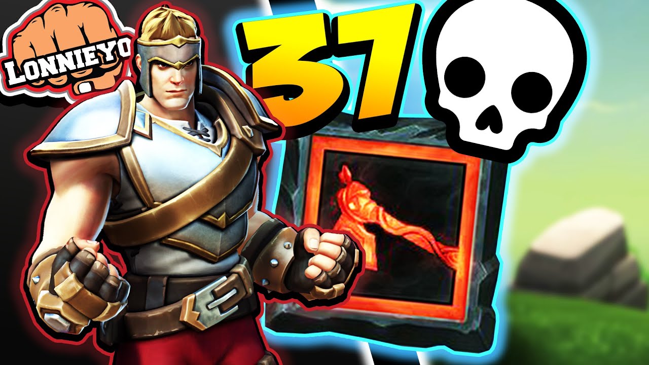 SOLO VS SQUADS - 37 Kills in 2 Matches of AXE WARRIOR | Realm Royale