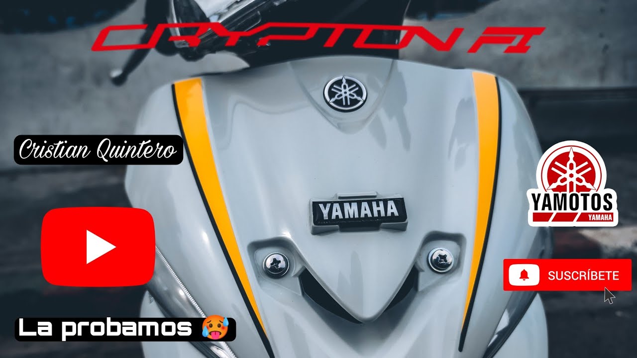 Yamaha Crypton FI 2022! 🔥 Prueba de manejo! 🚨 | Es tan buena?  La mas amada ? ♥️