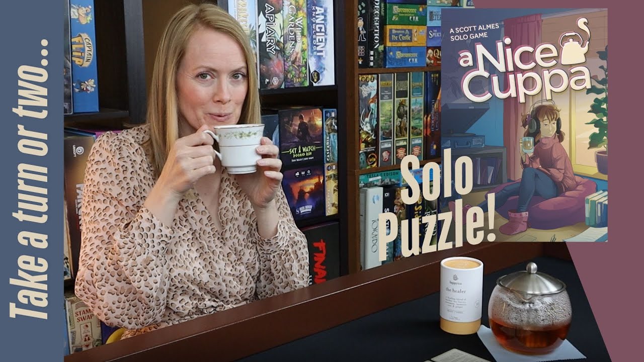 A NICE CUPPA | Take a Turn or Two with Me! Learn How to Play