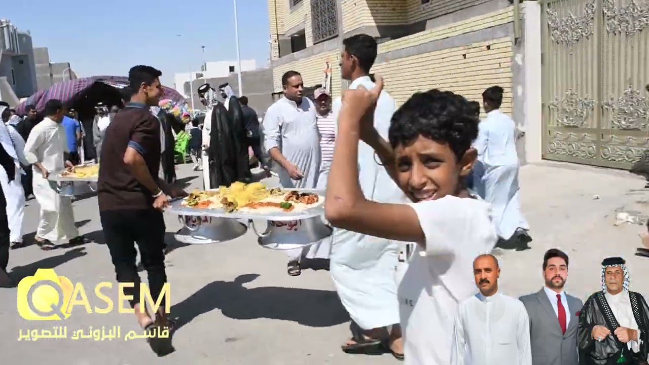 اعراس البزون الخليفه مفطح و باجه ودجاج على المنسف في مناسبة حفل زفاف الأخ فاضل حسن كاظم رحيمة البزون