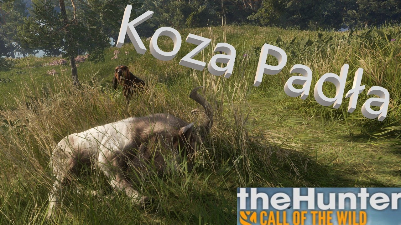 Koza PADŁA   *theHunter  Call of the Wild