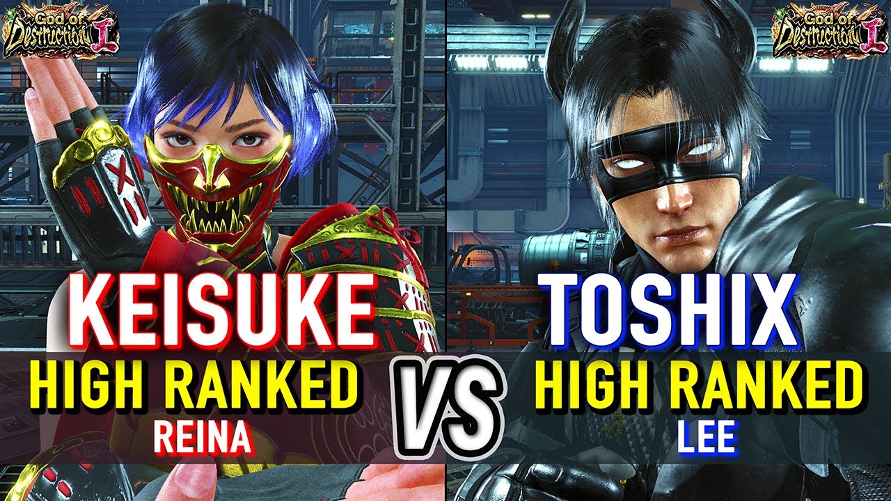 T8 🔥 KEISUKE (Reina) vs TOSHIX (Lee) 🔥 Tekken 8 High Level Gameplay
