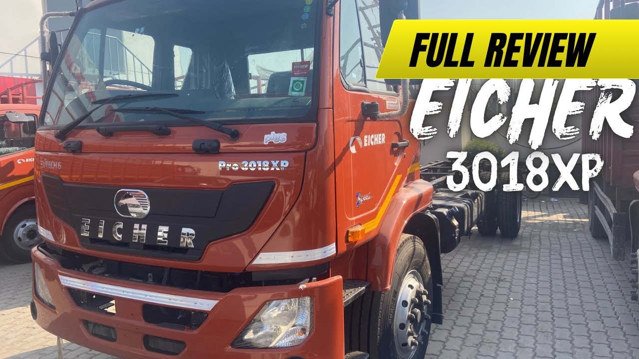 Eicher pro 3018 xp full review 12 ton payload passing truck with loading span of 20 ft, 22 ft,24feet