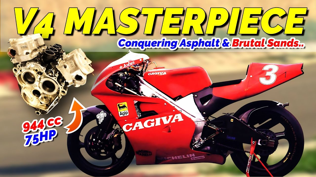INCREDIBLE‼️ How an Italian Made V4 Conquered Asphalt & Desert