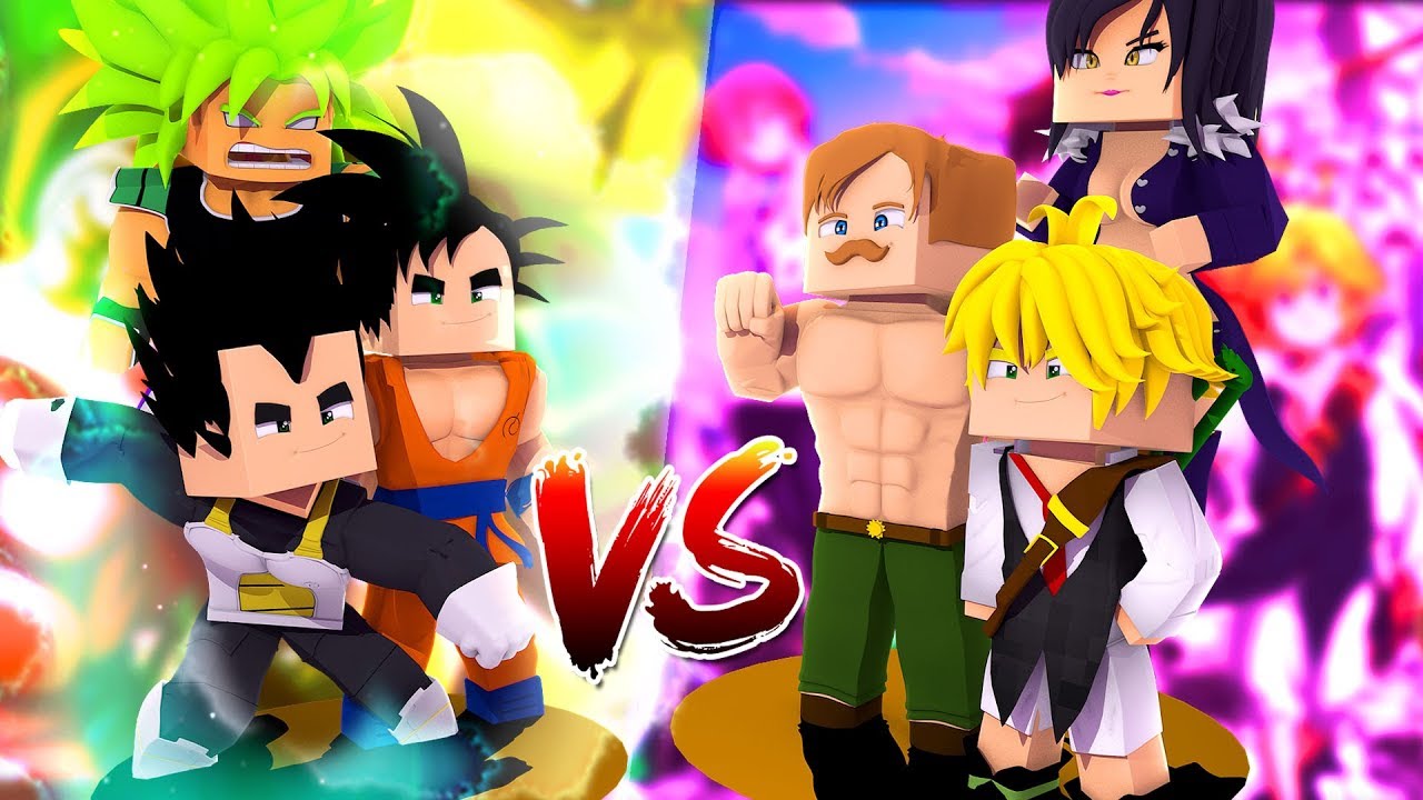 Minecraft: DRAGON BALL VS NANATSU NO TAIZAI !!! - ANIME &lsaquo; Goten &rsaquo;
