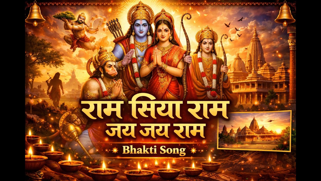 Most Powerful Ram Bhajan | राम सिया राम जय जय राम | Ram Meditation Song
