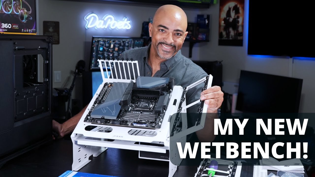 Praxis WetbenchSX Complete Open Air PC Test Bench - Unboxing & Setup