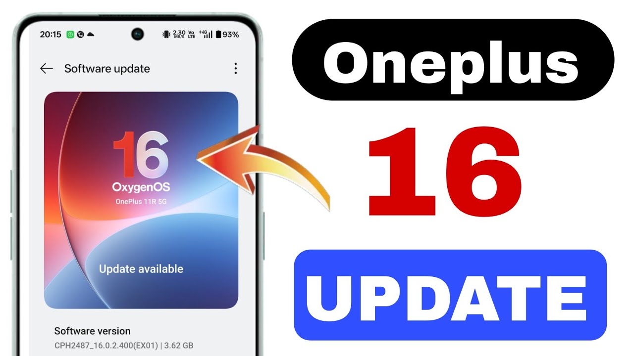 Oneplus New Update | oneplus 16 oxygen OS update | oneplus 16 new update 