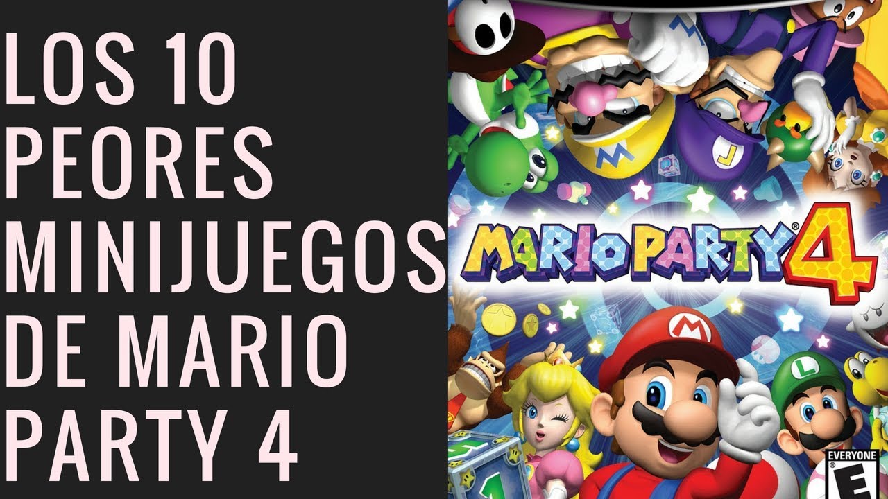 Los Peores Minijuegos de Mario Party 4