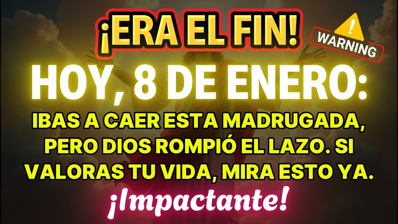 DIOS DICE: LA TRAMPA OCULTA FUE DESACTIVADA ESTA MADRUGADA… ESTUVISTE CERCA Y NO LO VISTE.