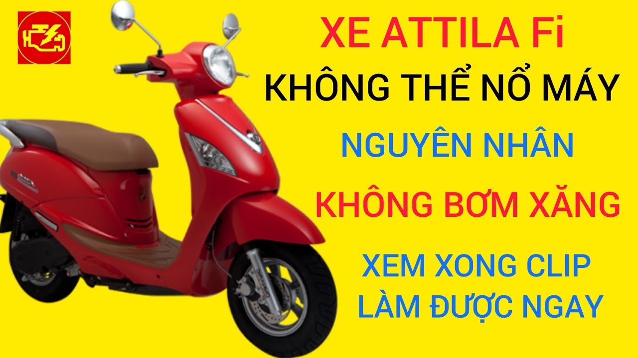 XE ATTILA Fi KHÔNG BƠM XĂNG HƯỚNG DẪN ĐO KIỂM VÀ SỬA CHỮA