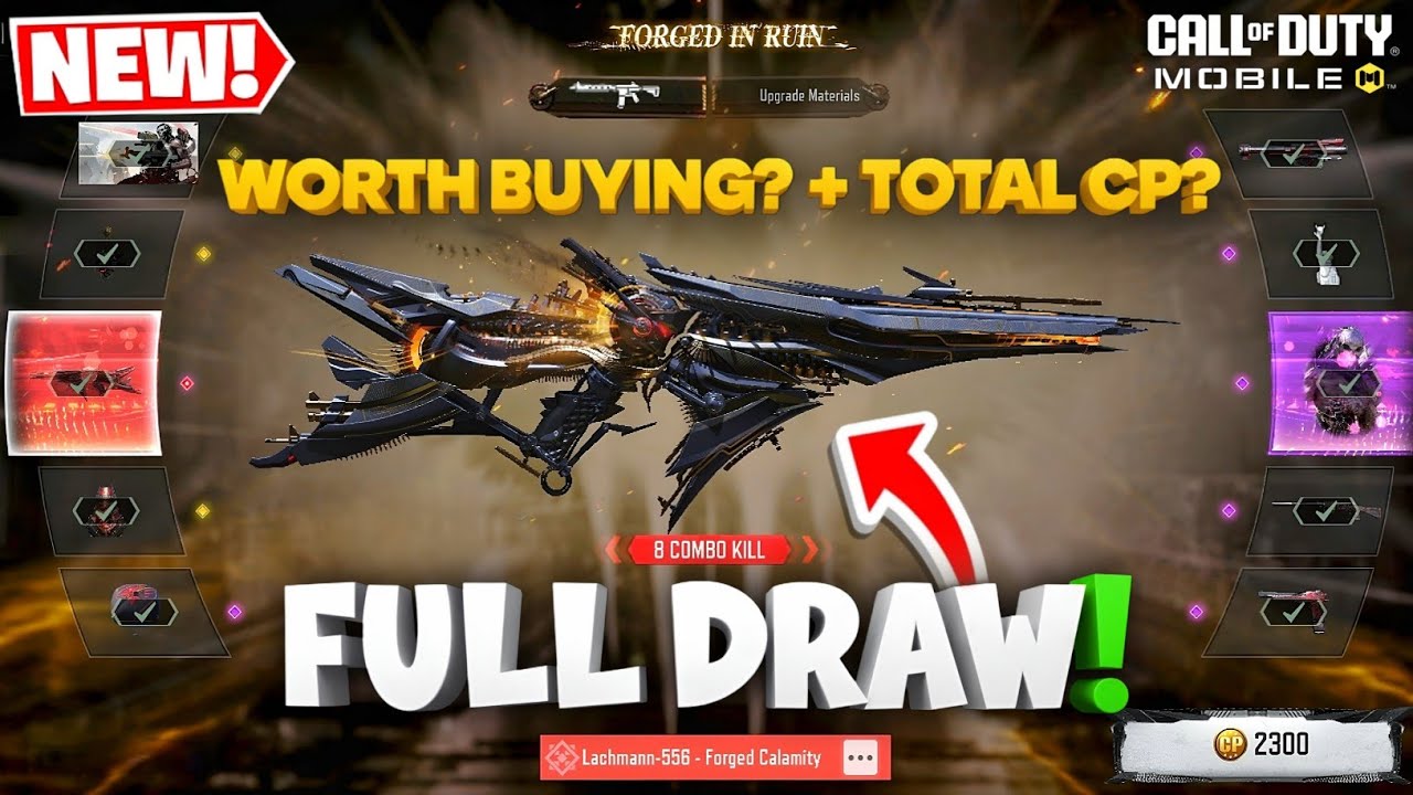 Buying New Mythic Lachmann 556 - Forged Calamity in Codm | FORGED IN RUIN MYTHIC DRAW Cod Mobile