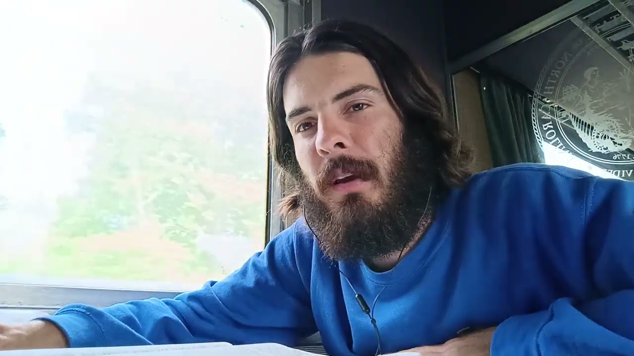 A teaching on a train 2025