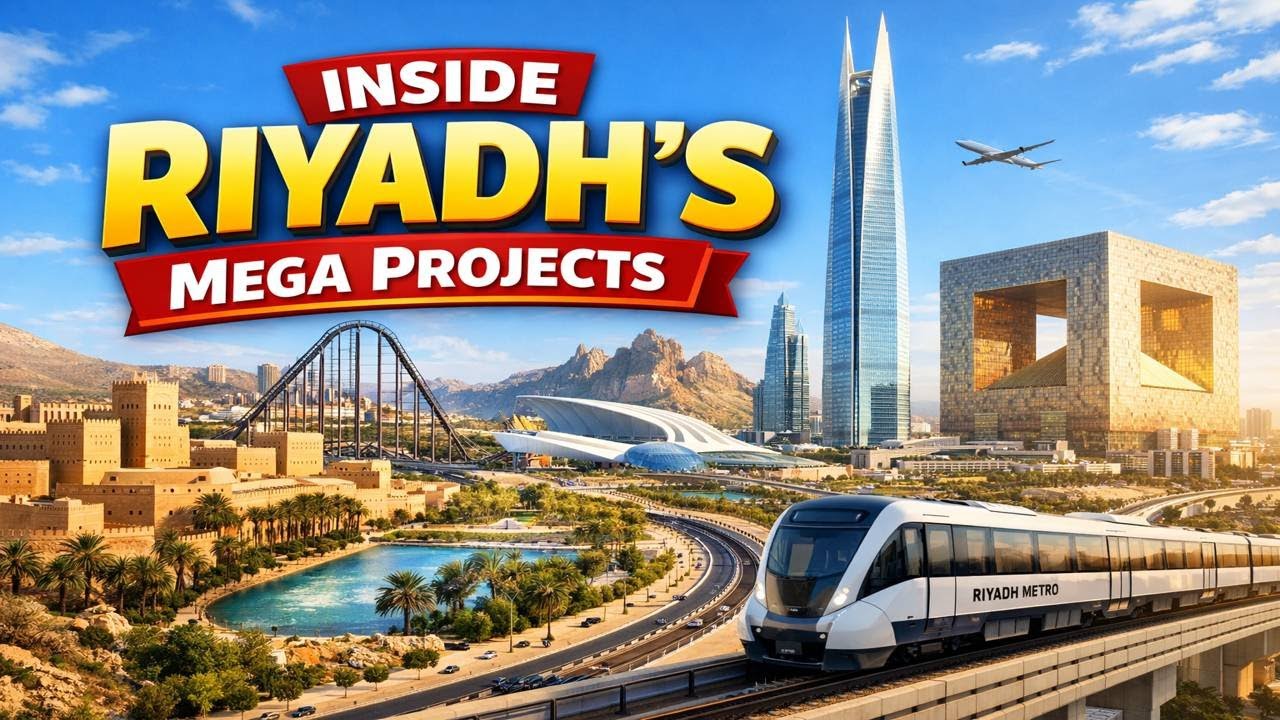 Riyadh the Future Mega City of Saudi Arabia | Vision 2030 Mega Projects Documentary