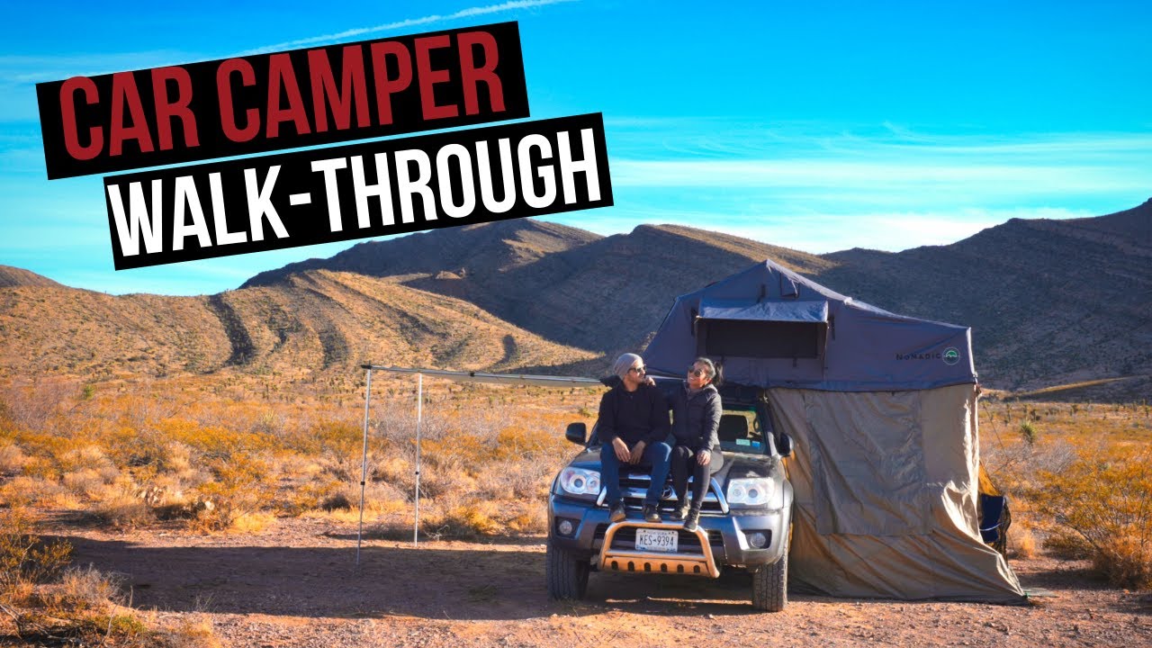 Toyota 4Runner CAR CAMPING Tour!