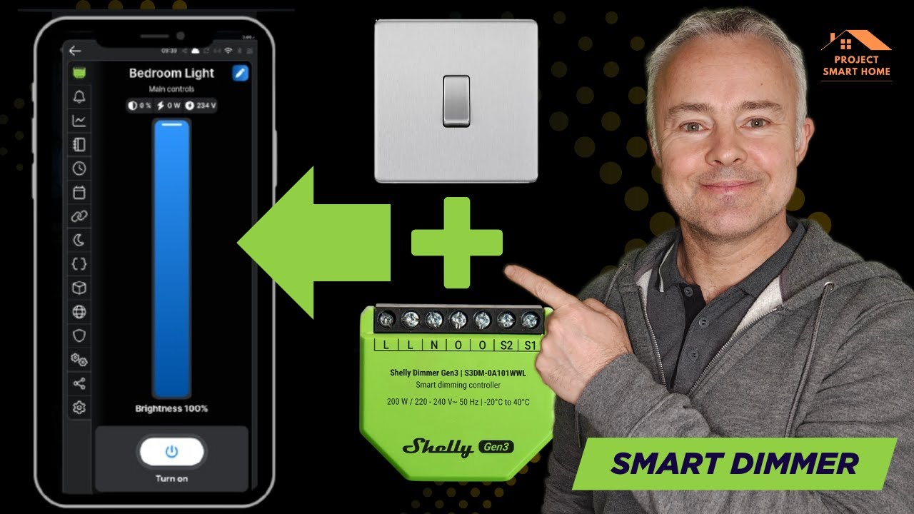 Turn ANY Light Switch Into A SMART DIMMER!