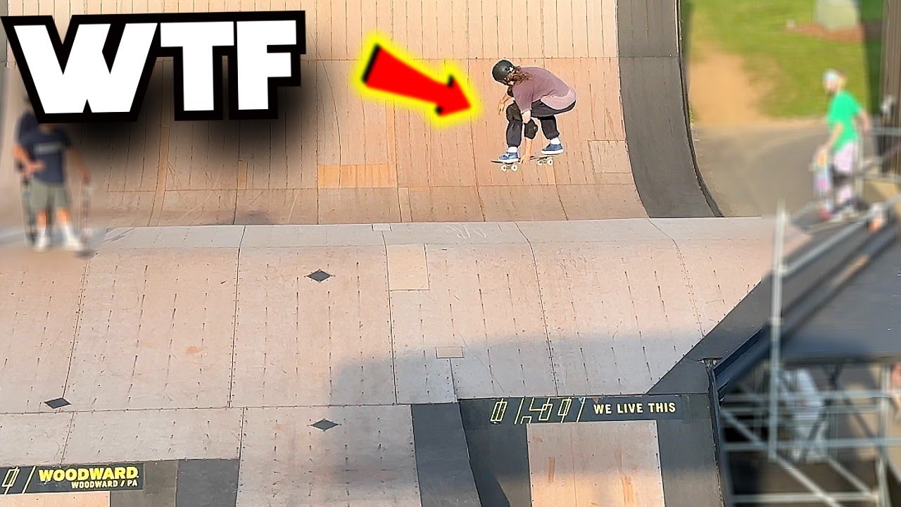 Он попробовал MEGA RAMP в обратном направлении?!