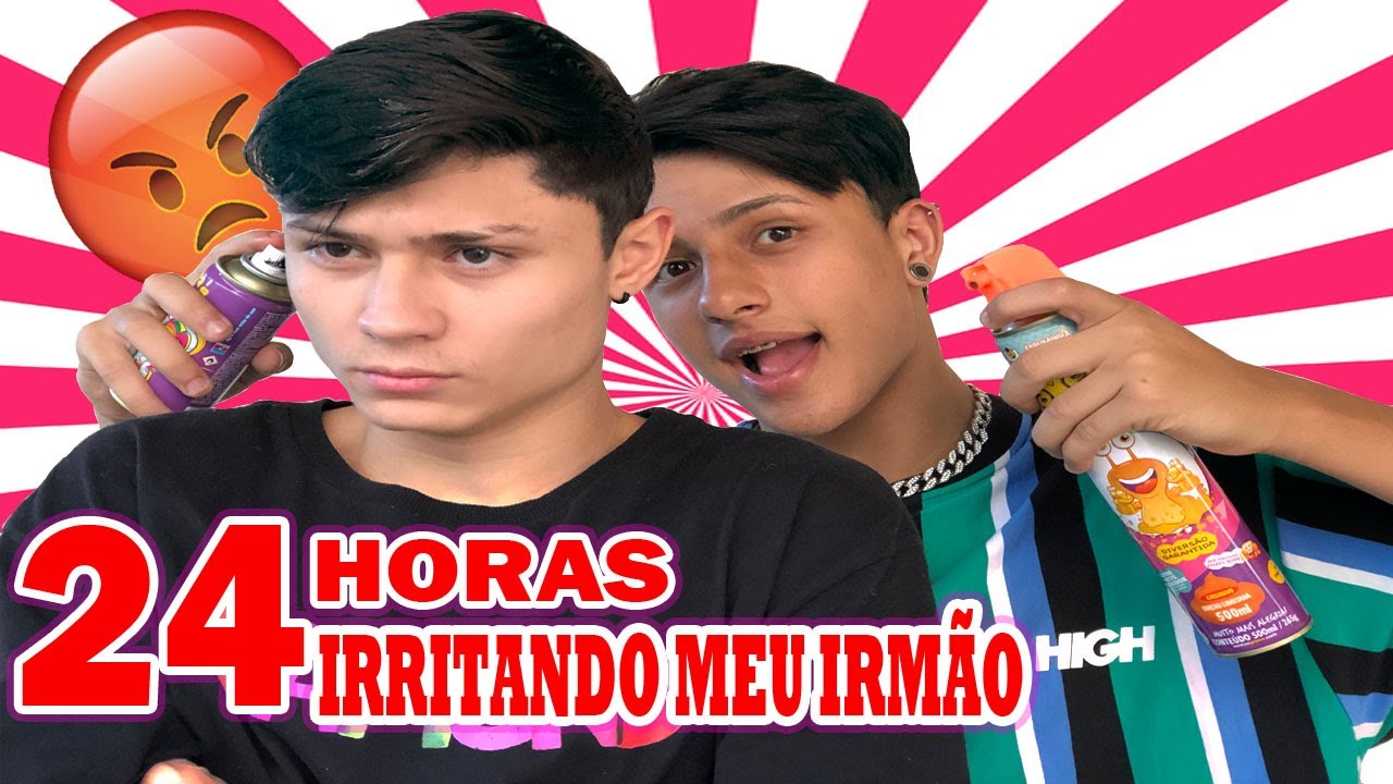 24 HORAS IRRITANDO MEU IRMÃO  (ISACMAIS2)