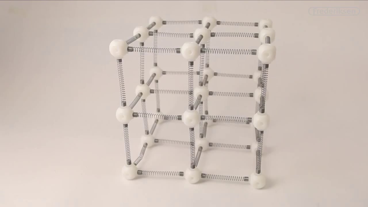 Atommodel, vibrerende