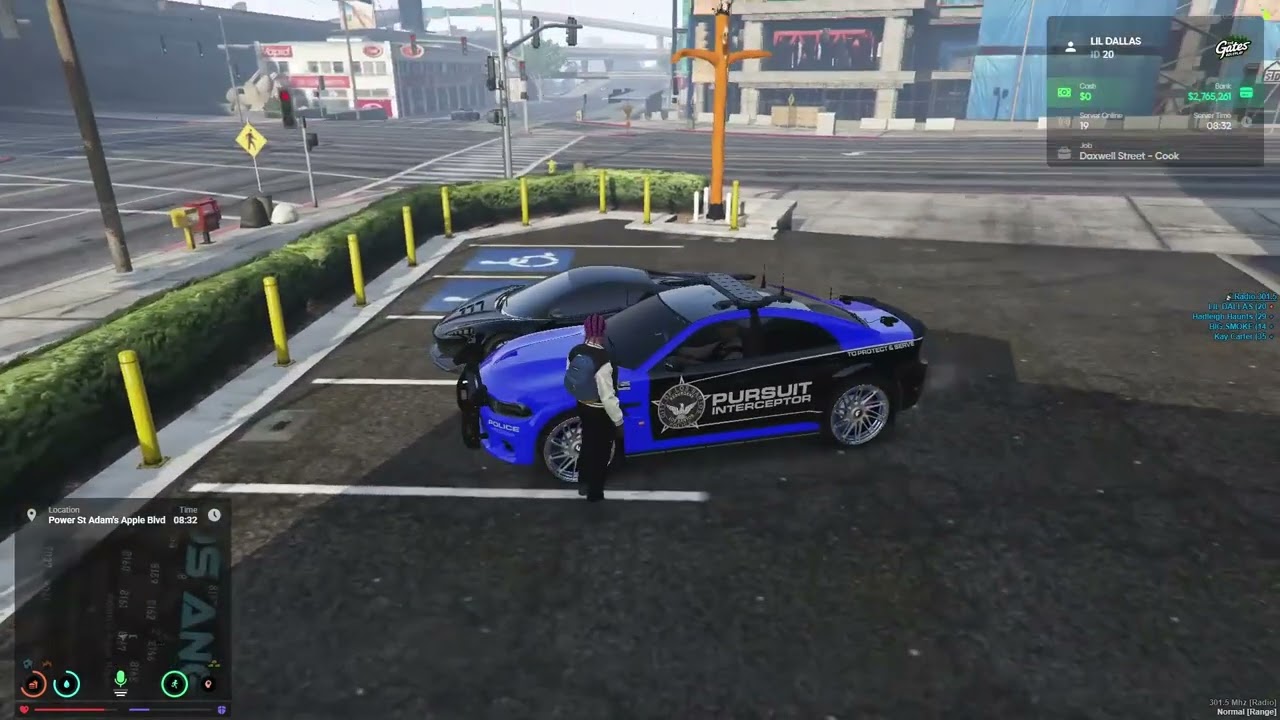 CHIEF OF POLICE LOOKING OUT GATES RP