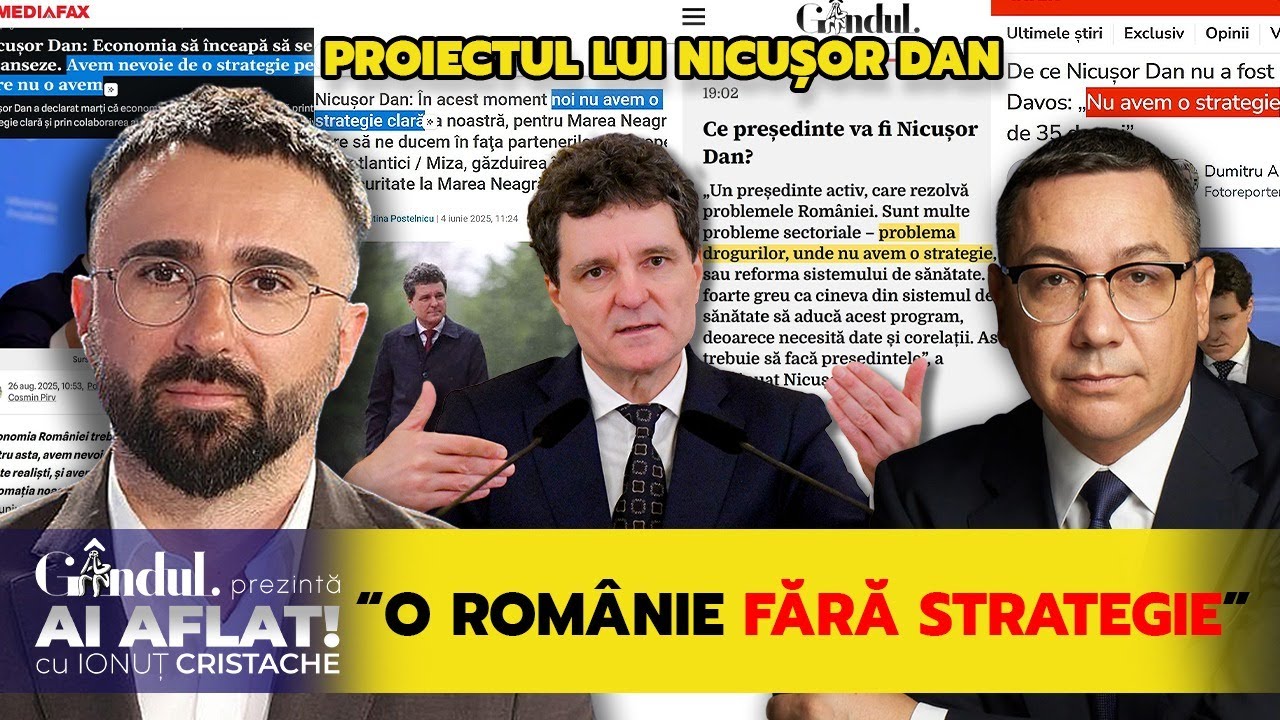 Ai aflat! Cu Ionuț Cristache: Invitat - Victor Ponta