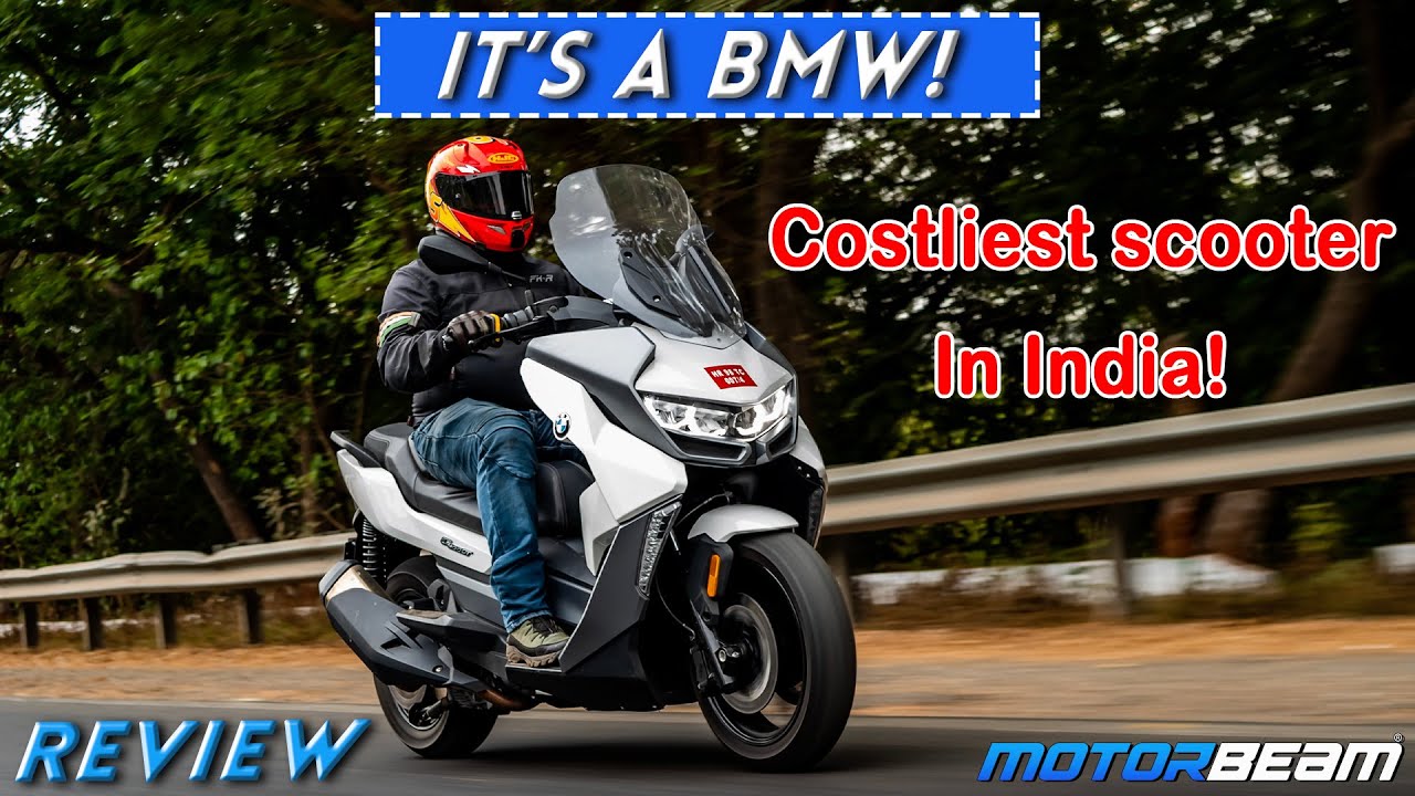 Most Expensive Scooter In India - BMW C 400 GT Review | MotorBeam