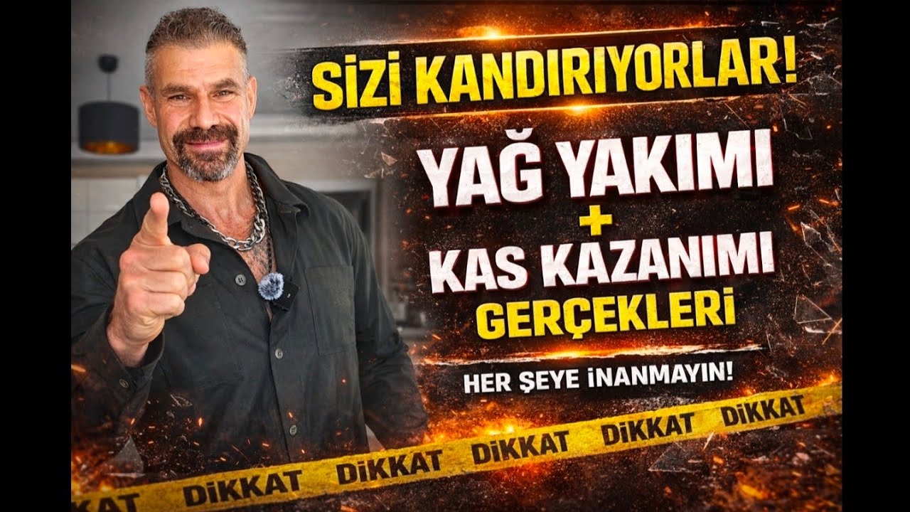 YAĞ YAKIMI KAS KAZANIMI GERÇEKLERİ SİZİ KANDIRIYORLAR‼️