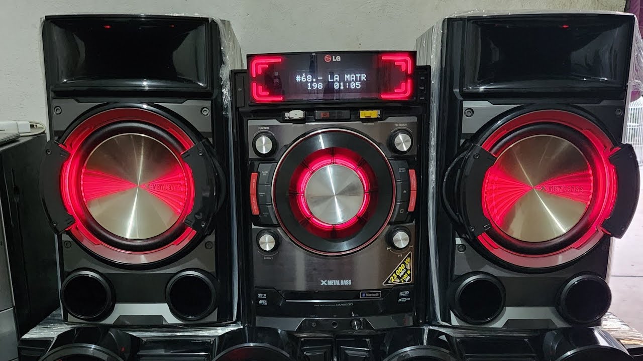 PRUEBA DE SONIDO LG CM9530