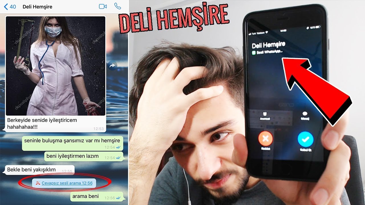 DELİ HEMŞİRE WHATSAPP 'DAN ARADI! (Nolur Yardım Edin 😱)
