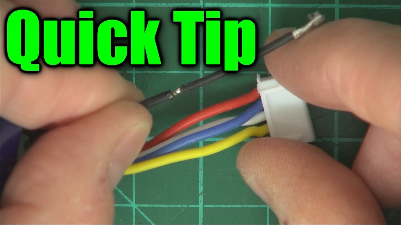 Quick Tip #1:  Fixing a broken balance lead plug