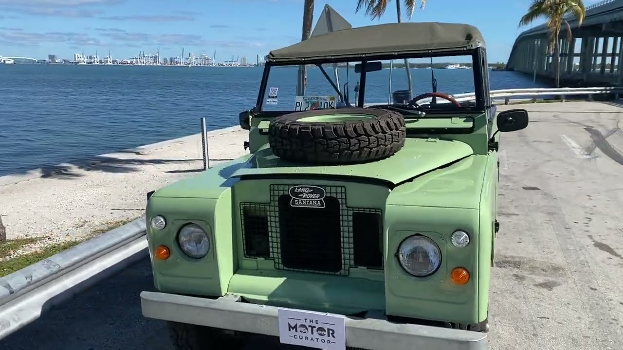 1973 Land Rover 88 Series IIA Santana Walkaround
