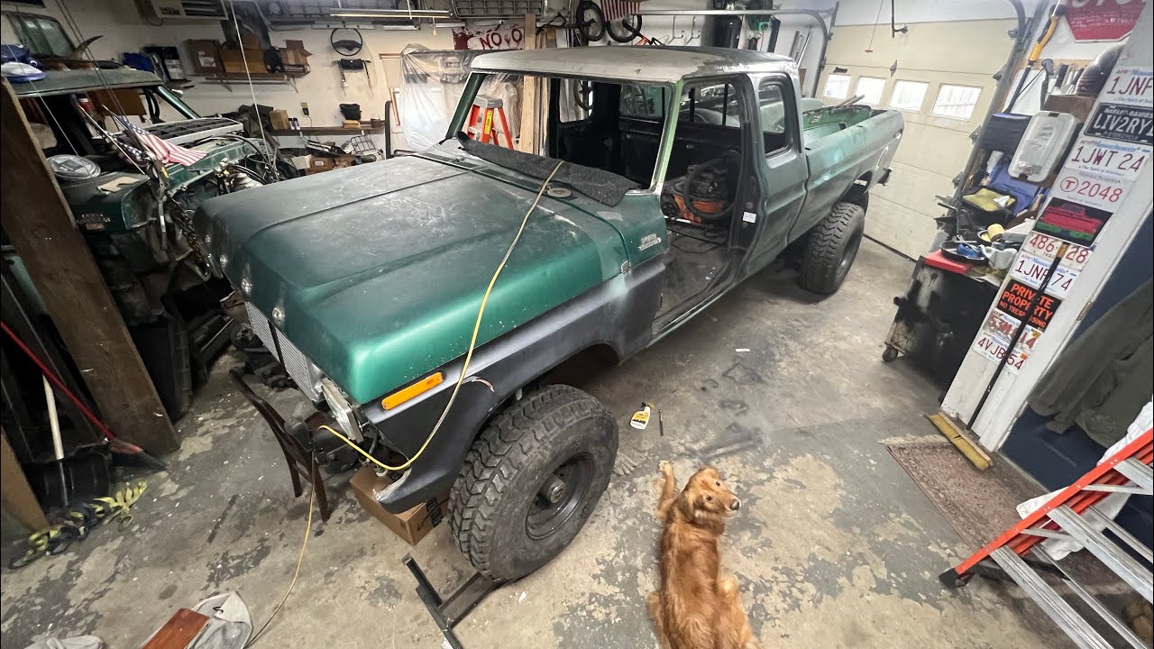 1979 F250 Rotted Roof Replacement with Drip Rails