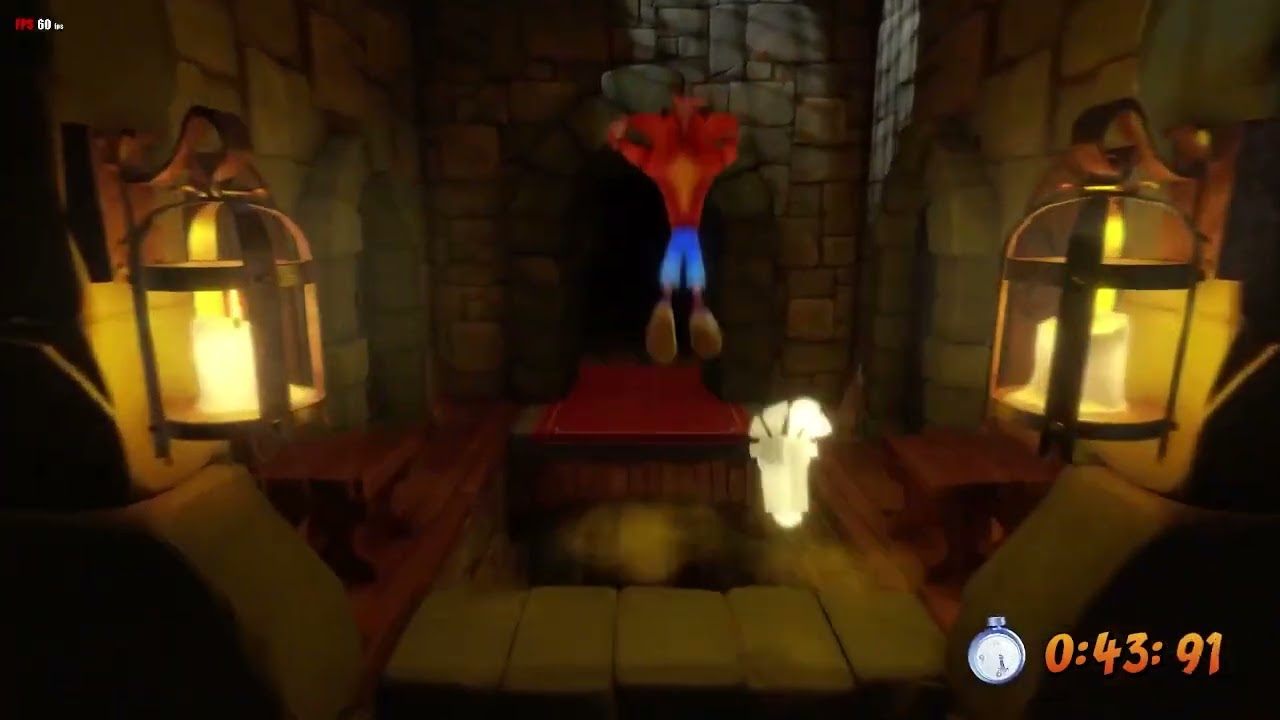 Fumbling in the Dark / 1.33.58 / PB SPEEDRUN / PLATINUM RELIC / Crash Bandicoot (NST) (PC)