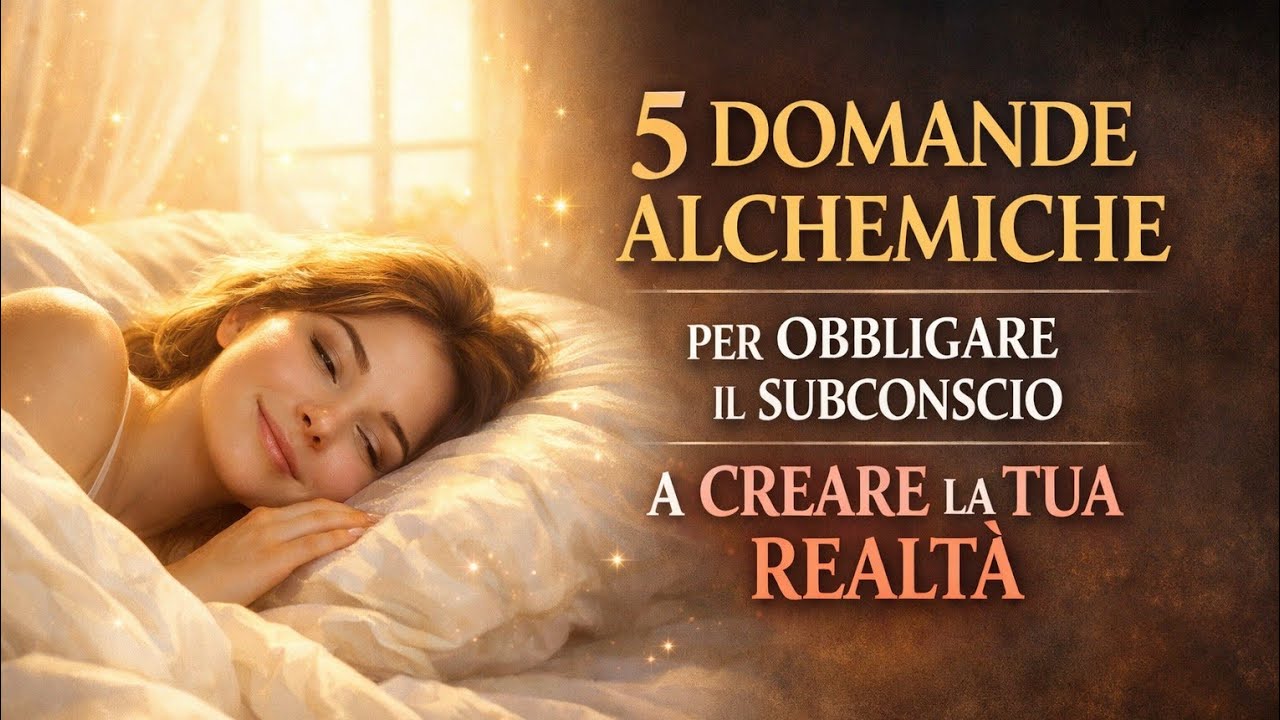 Riprogramma il Subconscio nel Sonno: 5 Domande Potenti (Legge dell'Assunzione & Psicologia)