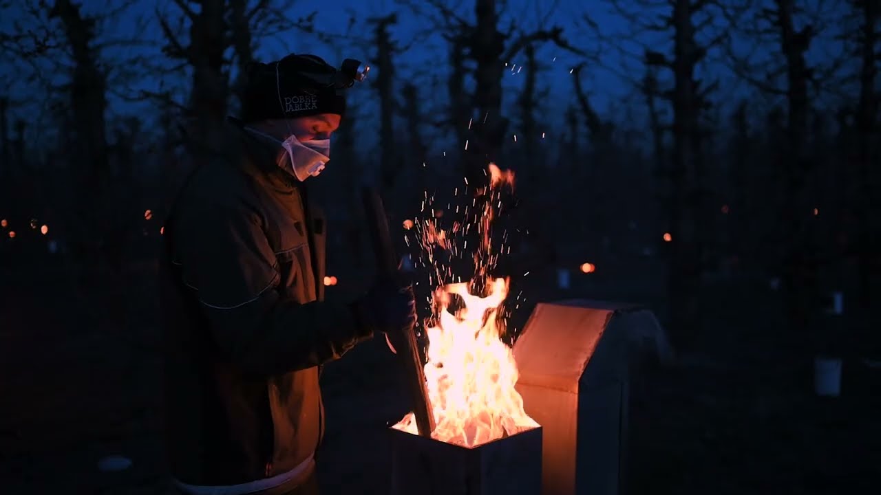 Protimrazové opatrenia - ochrana sadov pred mrazom