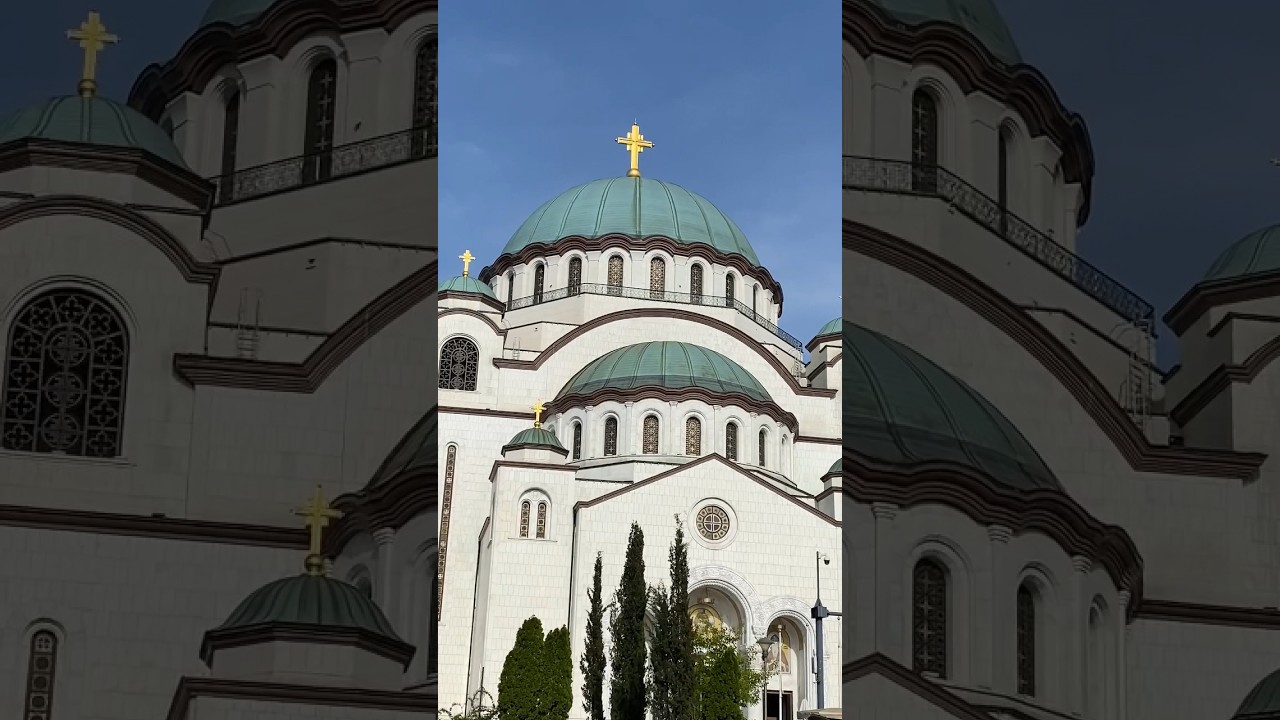 HRAM SVETOG SAVE 🥰 #hram #hri&scaron;ćanstvo #hriscanstvo #crkva #molitva #hramsvetogsave #dusapravoslavna